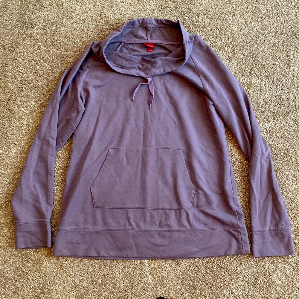 Purple sweatshirt